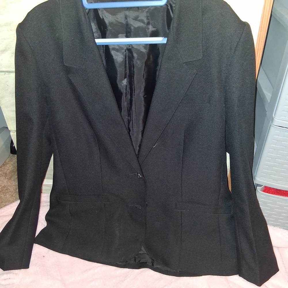 Sears Elegant Black Women's Blazer